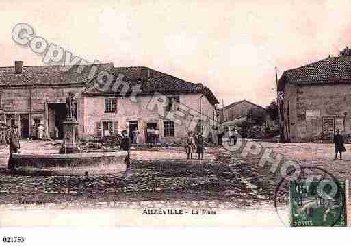 Ville de AUZEVILLE, carte postale ancienne