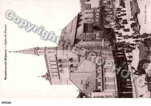 Ville de BAGNERESDEBIGORRE, carte postale ancienne