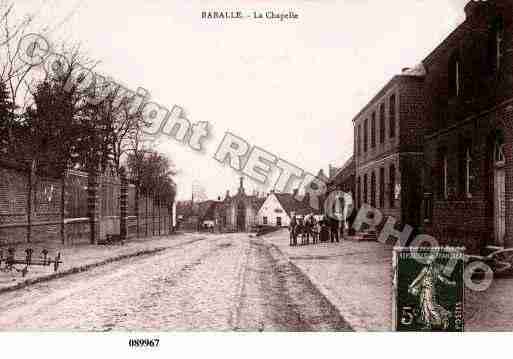 Ville de BARALLE, carte postale ancienne