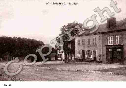 Ville de BOSSEVALETBRIANCOURT, carte postale ancienne