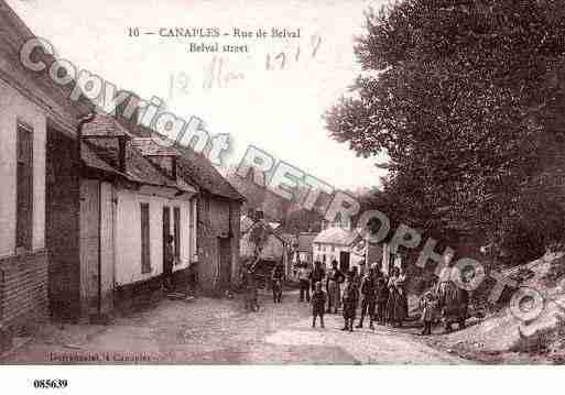 Ville de CANAPLES, carte postale ancienne