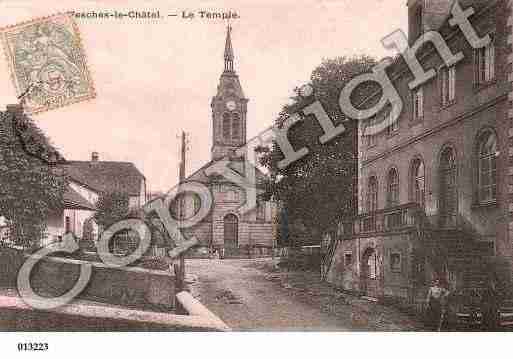 Ville de FESCHESLECHATEL, carte postale ancienne