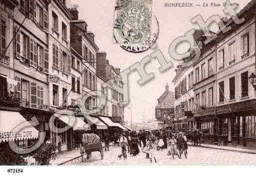 Ville de HONFLEUR, carte postale ancienne