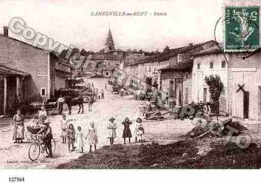 Ville de LANEUVILLEAURUPT, carte postale ancienne