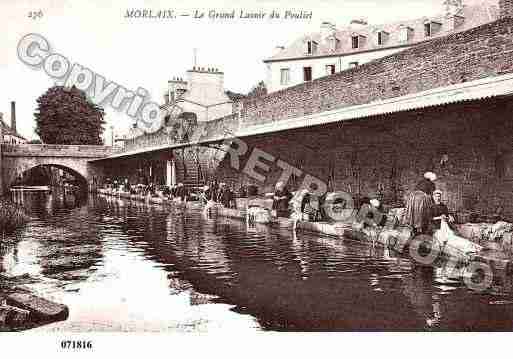 Ville de MORLAIX, carte postale ancienne