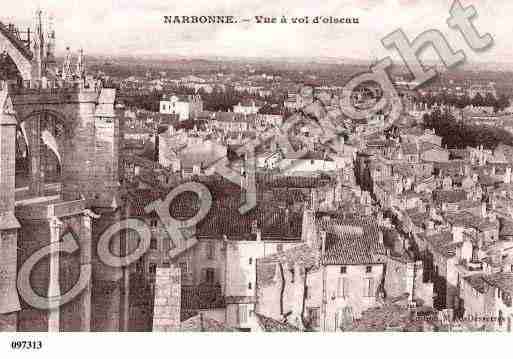 Ville de NARBONNE, carte postale ancienne