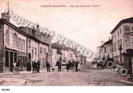 Ville de NEUVESMAISONS, carte postale ancienne