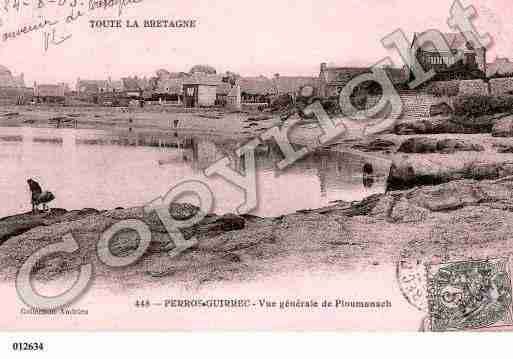 Ville de PERROSGUIREC, carte postale ancienne