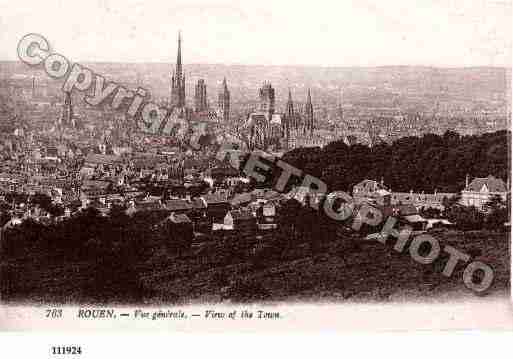 Ville de ROUEN, carte postale ancienne