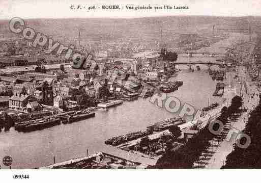 Ville de ROUEN, carte postale ancienne