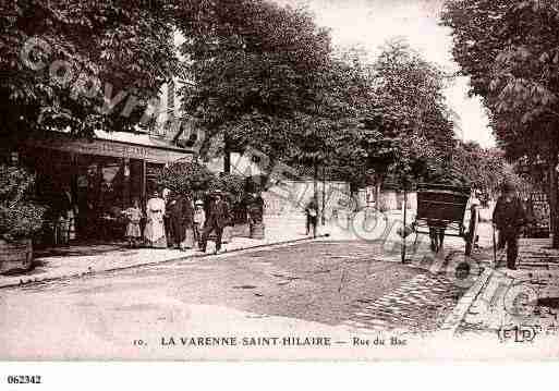 Ville de SAINTMAURDESFOSSES, carte postale ancienne