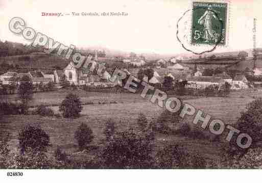 Ville de BRASSY, carte postale ancienne