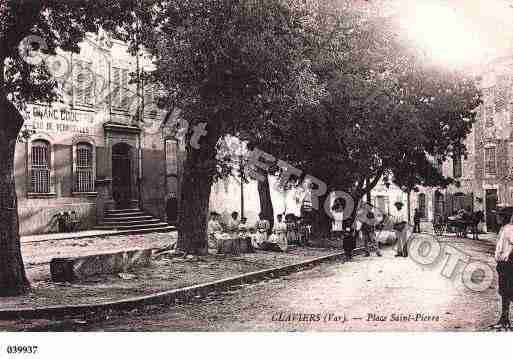 Ville de CLAVIERS, carte postale ancienne