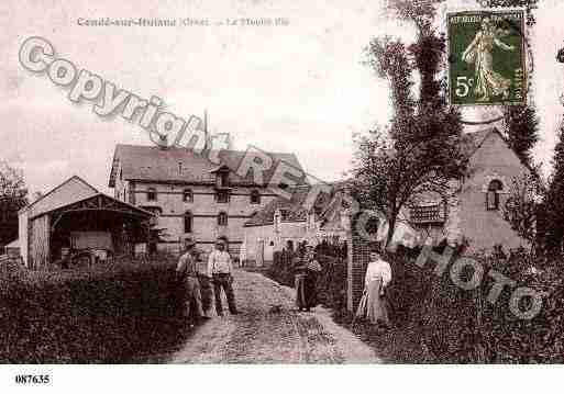 Ville de CONDESURHUISNE, carte postale ancienne