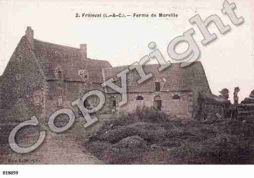 Ville de FRETEVAL, carte postale ancienne