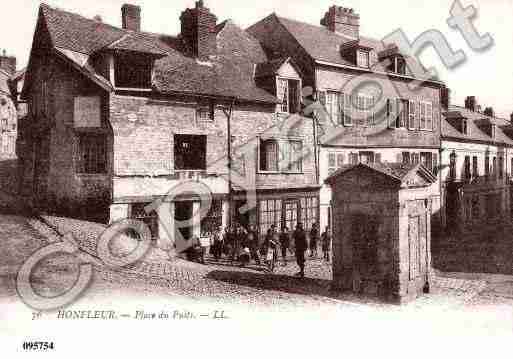 Ville de HONFLEUR, carte postale ancienne