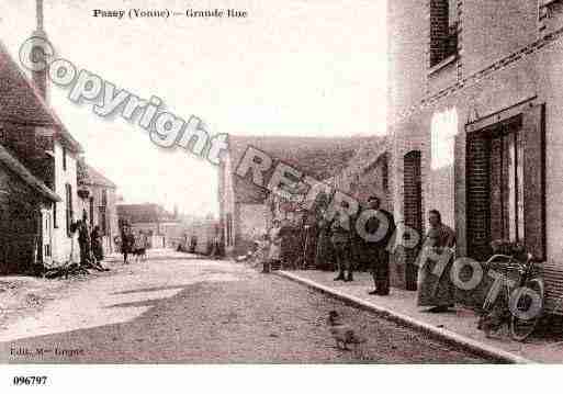 Ville de PASSYPERCY, carte postale ancienne