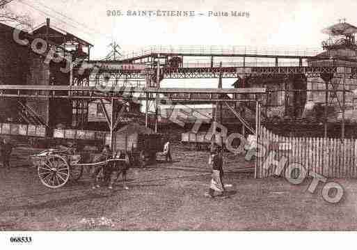 Ville de SAINTETIENNE, carte postale ancienne