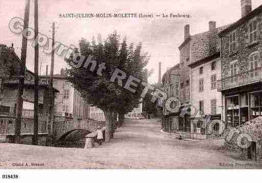 Ville de SAINTJULIENMOLINMOLETTE, carte postale ancienne