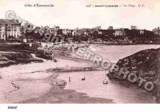 Ville de SAINTLUNAIRE, carte postale ancienne