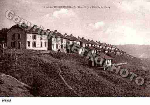 Ville de TUCQUEGNIEUX, carte postale ancienne