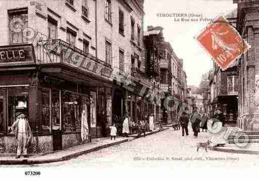 Ville de VIMOUTIERS, carte postale ancienne