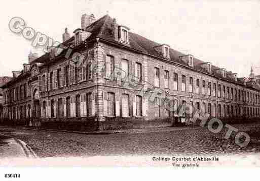 Ville de ABBEVILLE, carte postale ancienne