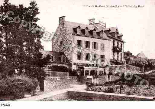 Ville de BREHAT(ILEDE), carte postale ancienne