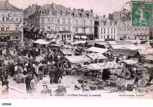 Ville de CHOLET, carte postale ancienne