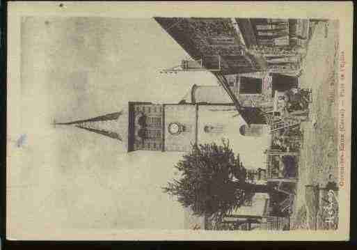 Ville de COREN, carte postale ancienne