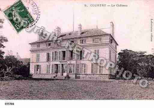 Ville de COURTRY, carte postale ancienne