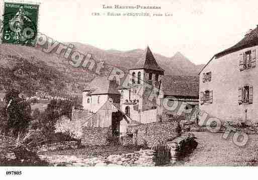 Ville de ESQUIEZESERE, carte postale ancienne