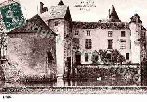 Ville de LABREDE, carte postale ancienne