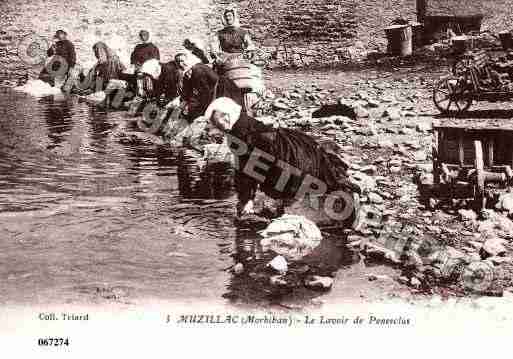 Ville de MUZILLAC, carte postale ancienne