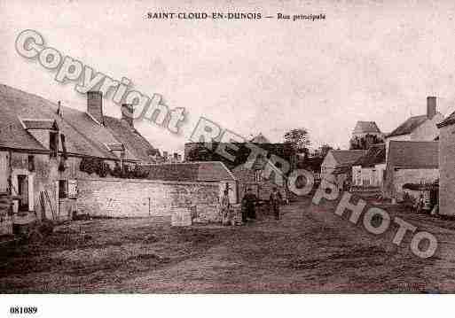 Ville de SAINTCLOUDENDUNOIS, carte postale ancienne