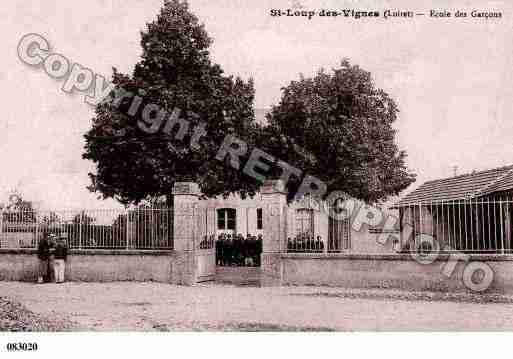 Ville de SAINTLOUPDESVIGNES, carte postale ancienne