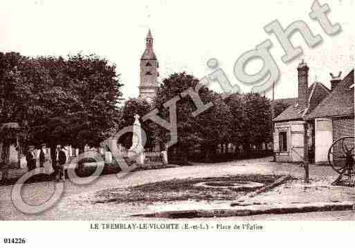 Ville de TREMBLAYLESVILLAGES, carte postale ancienne