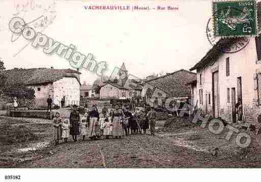 Ville de VACHERAUVILLE, carte postale ancienne