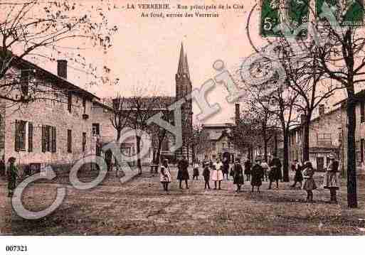 Ville de VEAUCHE, carte postale ancienne