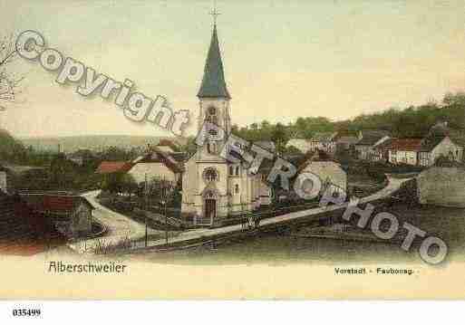 Ville de ABRESCHVILLER, carte postale ancienne