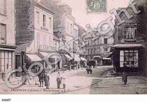 Ville de ARGENCES, carte postale ancienne