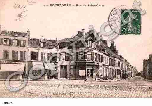 Ville de BOURBOURG, carte postale ancienne