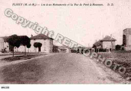 Ville de FLIREY, carte postale ancienne