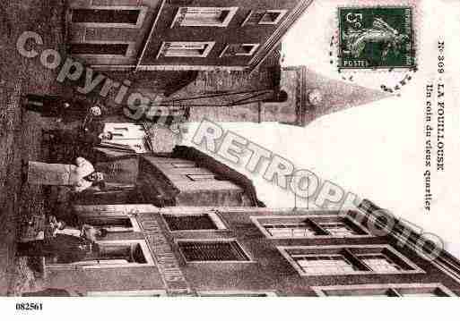 Ville de FOUILLOUSE(LA), carte postale ancienne