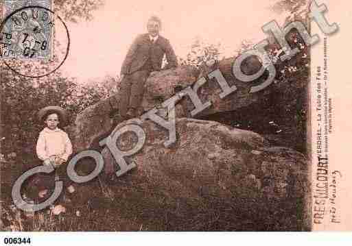 Ville de FRESNICOURTLEDOLMEN, carte postale ancienne