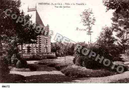 Ville de FRETEVAL, carte postale ancienne