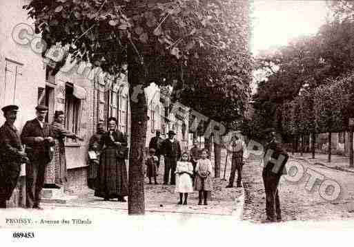 Ville de FROISSY, carte postale ancienne