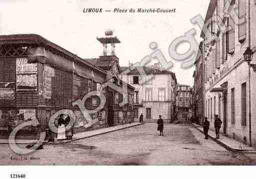 Ville de LIMOUX, carte postale ancienne