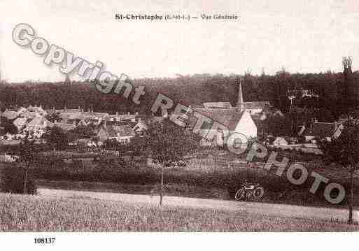 Ville de SAINTCHRISTOPHE, carte postale ancienne