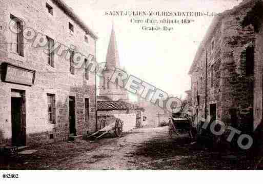 Ville de SAINTJULIENMOLHESABATE, carte postale ancienne